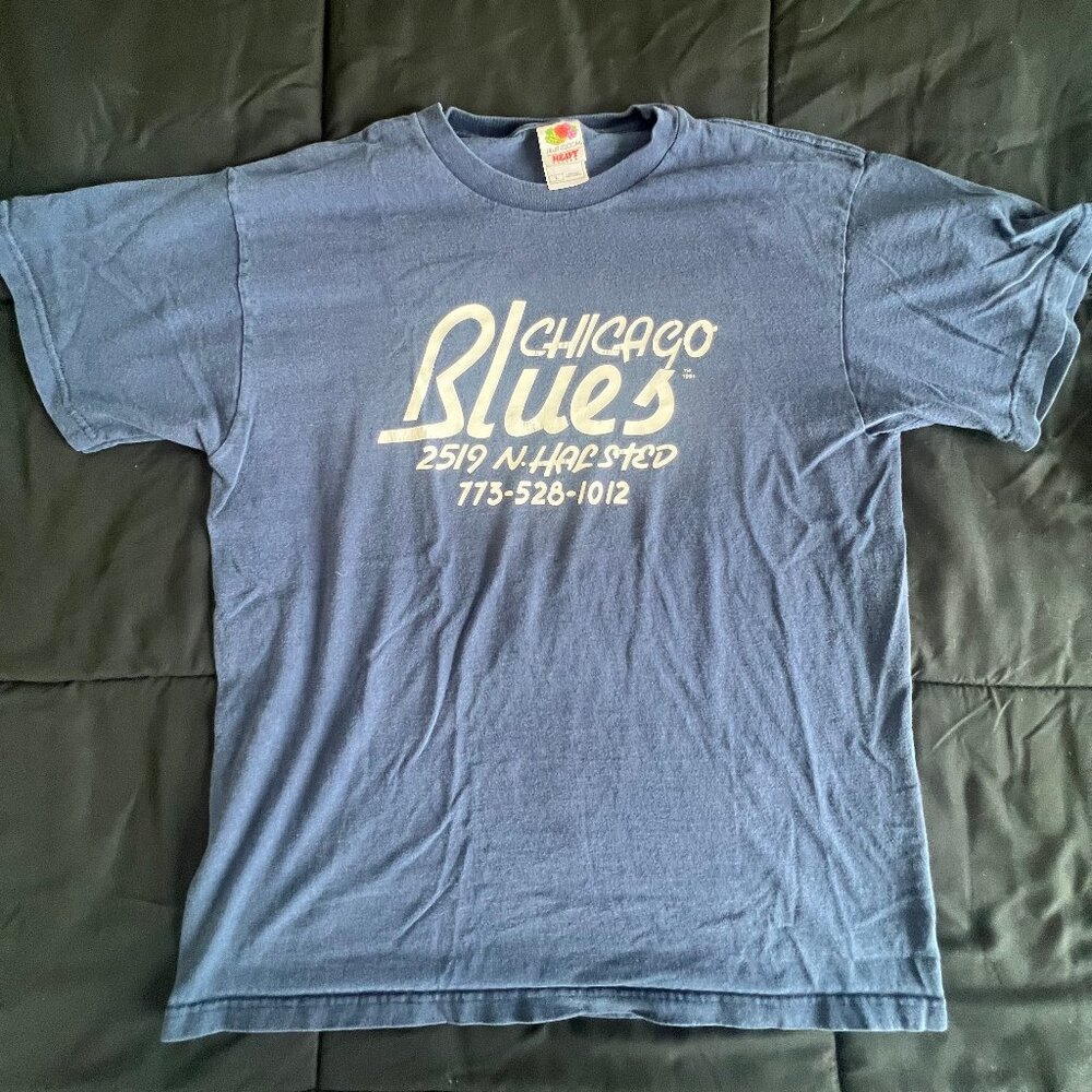 Chicago Blues Bar Vintage T Shirt